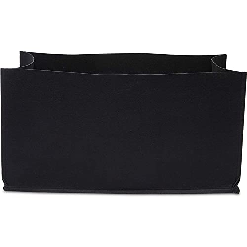 Rectangle Grow Bags with Handles for Vegetables, Fabric Planter (23.6 x 11.8 in, 3 Pack)