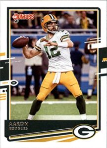 2020 donruss #103 aaron rodgers green bay packers nfl football trading card