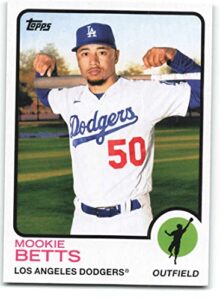 2021 topps archives #136 mookie betts nm-mt los angeles dodgers baseball