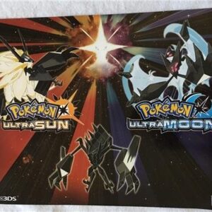 POKEMON ULTRA SUN AND MOON - 24"x18" D/S Original Video Game Poster Gamestop Foil 2017