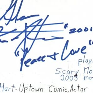 Kevin Hart Actor Comedian Movie Autographed Signed Index Card JSA COA