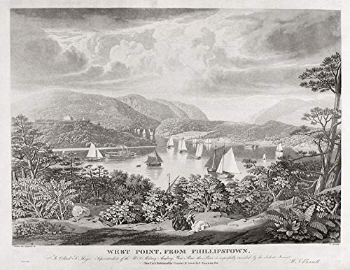 West Point from Phillipstown. To Colonel S. Thayer Superintendant of the U.S. Military Academy, West Point