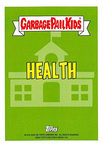 2020 Topps Garbage Pail Kids Late to School Faculty Lounge #10A JUNKFOOD JOHN Health Official Nonsport Standard Sized Trading Card in Raw (NM or Better) Condition.