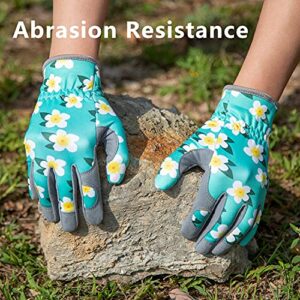 Baidast Garden Gloves for Women, Gardening Gloves for Women Thorn Proof, Gardening Gloves for Digging, Planting,Pruning