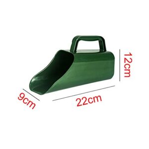 Garden Plastic Shovel,Cultivation Bucket Scoop Sieve Multi Function Spoon Rush Potted Plant Wear Resistant Digging Tool