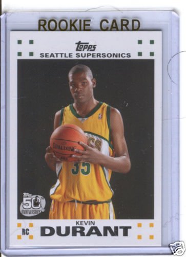 2007 Topps Kevin Durant Rookie Card