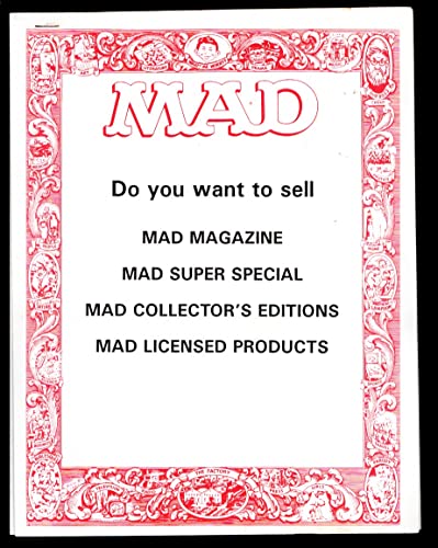 Mad Magazine Salesman's Kit 1994-Sales portfolio includes MAD Folder-sales packet-and lots more-FN/VF