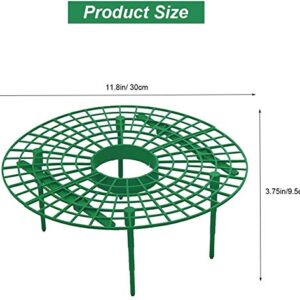 Medoore 5 Pack Strawberry Supports, Adjustable Strawberry Growing Racks Plant Climbing Rack Vine Pillar Garden Stand Balcony Vegetable Rack for Keeping Fruit Elevated to Avoid Ground Rot