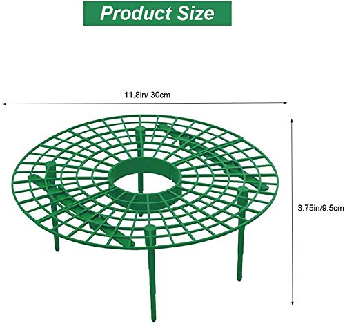 Medoore 5 Pack Strawberry Supports, Adjustable Strawberry Growing Racks Plant Climbing Rack Vine Pillar Garden Stand Balcony Vegetable Rack for Keeping Fruit Elevated to Avoid Ground Rot