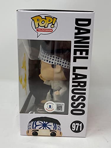 Ralph Macchio Signed Cobra Kai Funko Pop Daniel LaRusso Karate Kid Beckett COA