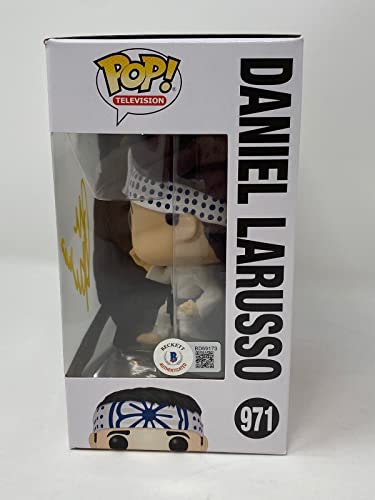 Ralph Macchio Signed Cobra Kai Funko Pop Daniel LaRusso Karate Kid Beckett COA