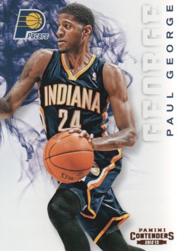 Paul George (5) Assorted Basketball Cards Bundle - Los Angeles Clippers Indiana Pacers OKC Thunder Trading Cards - # 13