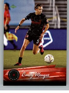 2021 parkside nwsl premier edition #71 emily menges portland thorns official national women’s soccer league trading card in raw (nm or better) condition