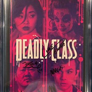 DEADLY CLASS #1 SIGNED CGC 9.6 COMIC WES CRAIG MICHEL DUVAL LUKE TENNIE BEN WADSWORTH SYFY