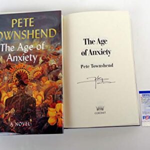 Pete Townshend The Who Signed Autograph The Age of Anxiety Book PSA/DNA COA B