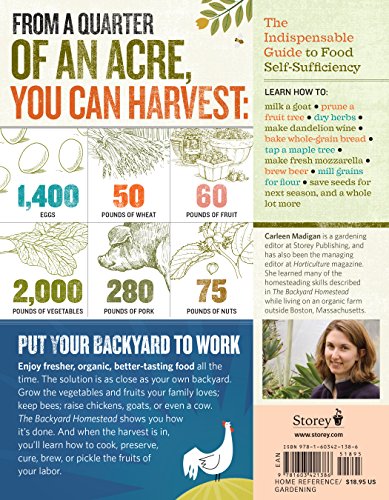 The Backyard Homestead: Produce all the food you need on just a quarter acre!