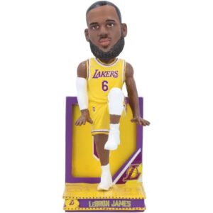 lebron james los angeles lakers light up back plate bobblehead nba basketball