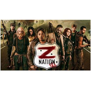 kellita smith 8 inch x 10 inch photograph z nation (tv series 2014 – ) w/cast on road title poster kn