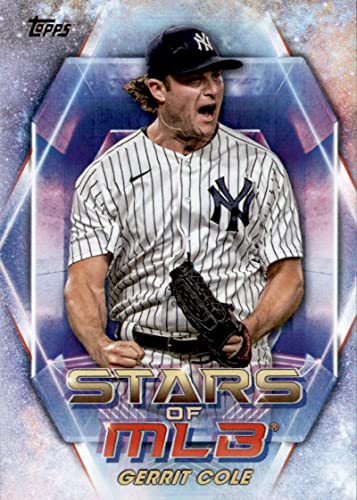 2023 Topps Stars of the MLB #SMLB-30 Gerrit Cole New York Yankees Baseball Trading Card