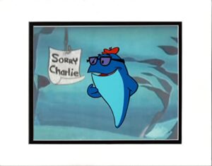 charlie the tuna 1960s production animation cel from depatie freleng 1m
