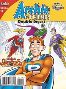 archie and friends double digest #11 vf/nm ; archie comic book | superteens