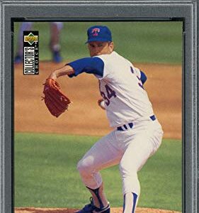 Nolan Ryan 1995 Collectors Choice Upper Deck Baseball Card #46 Graded PSA 10 GEM MINT