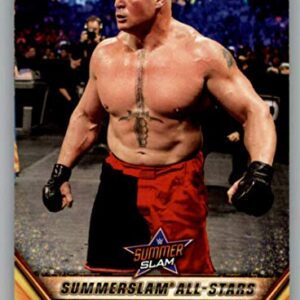 Wrestling Wrestling 2019 Topps SummerSlam Mr. SummerSlam #MSS-2 8/19/12 Brock Lesnar def. Triple H #MSS-2 NM Near Mint