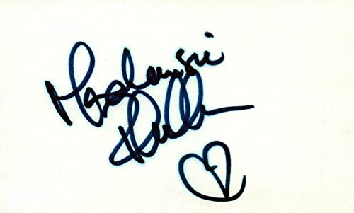 Mackenzie Phillips Actress Singer Signed 3x5 Index Card with JSA COA