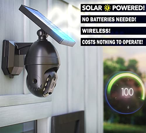 Bell+Howell Bionic Spotlight Extreme 360 - Solar Powered Outdoor Lights, Rain and Snow Resistant, Wireless w/Motion Sensor Outdoor Solar Lights for Yard, Garage, Lawn, Patio and Garden As Seen On TV