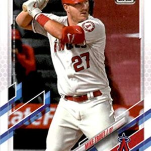 2021 Topps #27 Mike Trout NM-MT Los Angeles Angels Baseball
