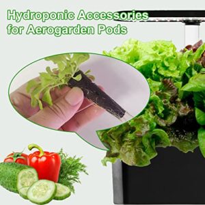 Haovegfloer 30 Pack Seed Starter Sponges Compatible with AeroGarden Pods, Plant Grow Sponges for Hydroponics Indoor Growing System & Garden