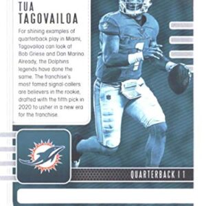 2020 Panini Absolute #194 Tua Tagovailoa RC - Miami Dolphins (RC - Rookie Card) NFL Football Card NM-MT