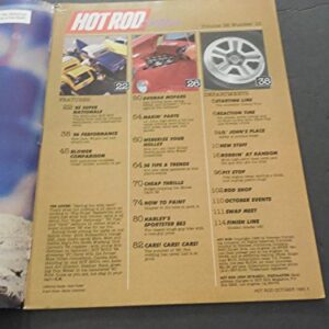 Hot Rod Oct 1985, Blower Verse High Compression, 86 Muscle Cars