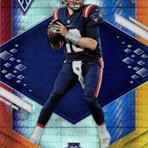 2021 Panini Phoenix Fire Burst Football #109 Mac Jones Rookie Card