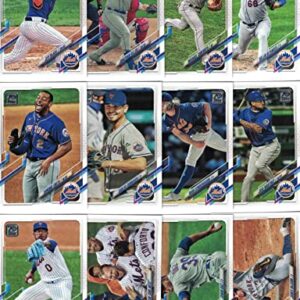 New York Mets / 2022 Topps Baseball Team Set (Series 1 and 2) with (20) Cards. PLUS 2021 Topps Mets Baseball Team Set (Series 1 and 2) with (24) Cards. ***INCLUDES (3) Additional Bonus Cards of Former Mets Greats Dwight Gooden, David Cone and Darryl Straw