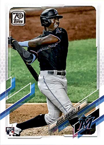 2021 Topps #269 Jesus Sanchez NM-MT RC Rookie Miami Marlins Baseball