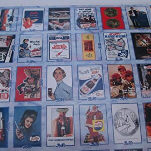 1995 Dart Pepsi-Cola Trading Cards Trading Card Uncut Sheet (100 Cards)