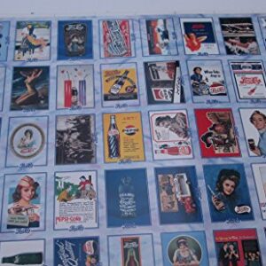 1995 Dart Pepsi-Cola Trading Cards Trading Card Uncut Sheet (100 Cards)