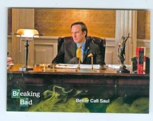 saul goodman bob odenkirk trading card breaking bad 2014#32 better call saul