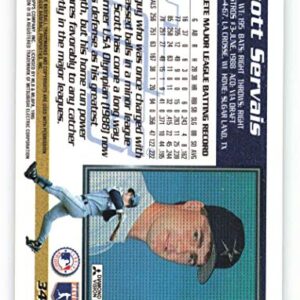 1995 Topps #342 Scott Servais NM-MT Houston Astros Baseball