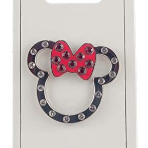 Disney Pin - Minnie Mouse Icon - Jeweled Outline