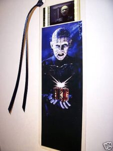 hellraiser movie film cell bookmark memorabilia collectible complements poster book theater