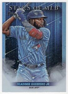 vladimir guerrero jr. 2022 topps stars of mlb nm+-mt+ baseball #smlb-22 mlb blue jays