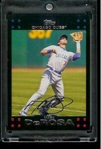 2007 topps mark derosa chicago cubs #351 mlb baseball trading card