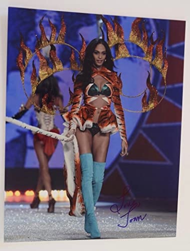 Joan Smalls Signed Autographed 11x14 Photo Sexy Victoria's Secret Model COA VD