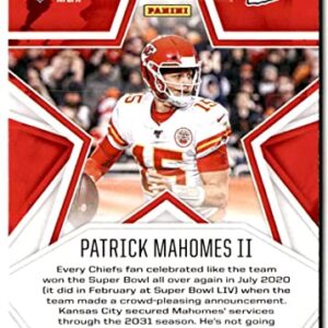 2020 Panini Rookies and Stars #40 PATRICK MAHOMES II Kansas City Chiefs