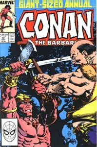 conan the barbarian annual #12 vf/nm ; marvel comic book