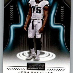 2018 Panini Playbook #175 Josh Sweat Rookie RC Rookie Philadelphia Eagles NFL Football Trading Card