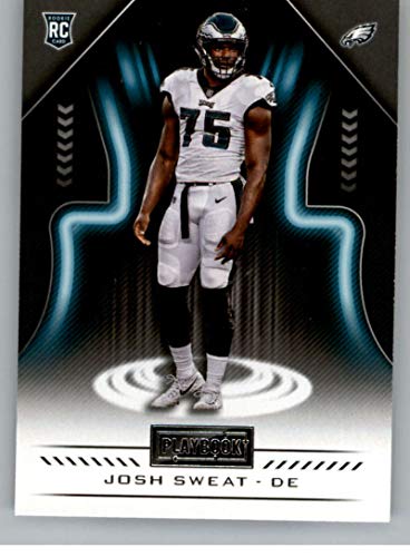 2018 Panini Playbook #175 Josh Sweat Rookie RC Rookie Philadelphia Eagles NFL Football Trading Card