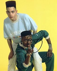 christopher reid signed autographed 8×10 photo kid n play hip hop rapper coa vd